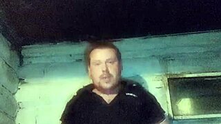 rough fuck that policeman's anal hole with vodka bottle.