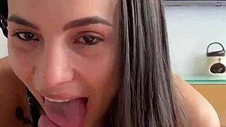 my first casting with a beautiful skinny anal teen latina