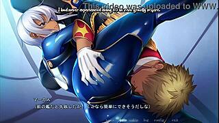 English subbed scene 11 from kyonyuu gunjin shihai saimin