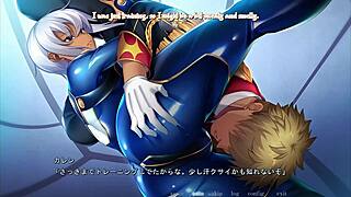 English subbed scene 11 from kyonyuu gunjin shihai saimin