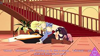 Lucy, wanna suck me off in Fairy Tail hentai?