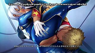 English subbed scene 11 from kyonyuu gunjin shihai saimin