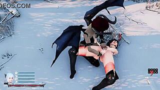 hey, ever seen sword x hime game over edits like this?