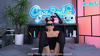 why is this cute teen spreading her shaved pussy on camsoda?