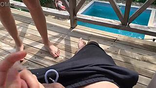 I am unfaithful to my wife and have a big ass while tanning the skin in the garden