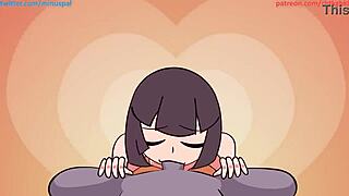 In the competition animation, teens engage in orgy with kissing, boobs, and cum in rounds 1 and 2 by minus8