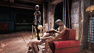 Fallout 4 power armor and hot anime sex