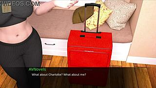 Cute Curvy Teen in 3D Hentai Game Nursing Pleasure