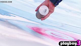 alexandra tyler exposes her boobs outdoors