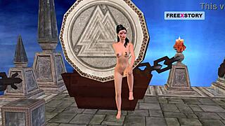 I saw this animate cartoon 3d porn of an indian bhabhi in sexy positions, so hot!