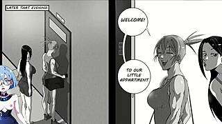 girls night out 3 with wild futanari action unfolds