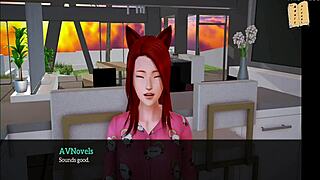 My new family 300 - A visual novel style gameplay with cartoons
