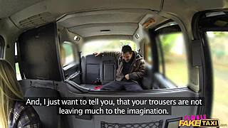 female taxi driver gives blowjob to cop and swallows cum