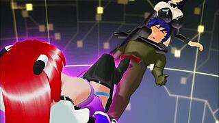 girl b hero battles monster lord in part 39