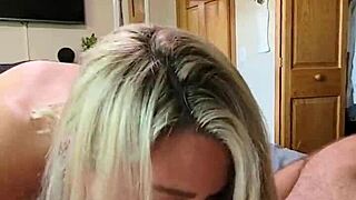 dirty talking hotwife gets pounded then facialed by old gay stud