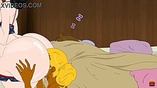 Nasty nights with mature lesbian milfs sucking in hentai