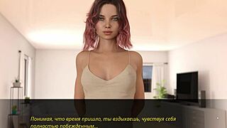 in echoes of lust, the redhead teacher sucks monster cock