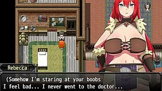 Redhead Rebecca saves the boy she loves and others