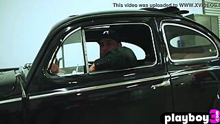 alexandra tyler exposes her boobs outdoors