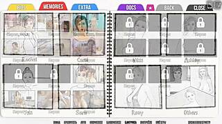 blonde whore gets naked in 3d cartoon university of problems gameplay part 9.