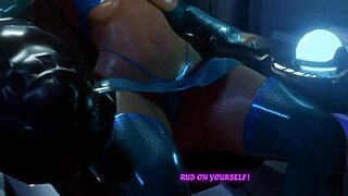 Samus Endures Intense Fucking In Hentai Cartoon Action