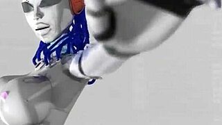 two busty lesbians try a double dildo in a public store