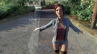 complete gameplay halfway house part 17 with naked outdoor scenes