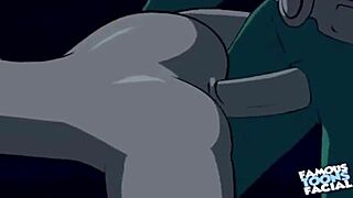 Starfire, bend over for doggystyle with robin, teen hentai facial