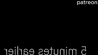 mita gets fucked in the subway in this hentai parody