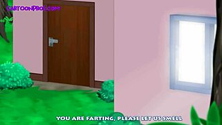 Cartoon porn with anime sex in doggystyle position