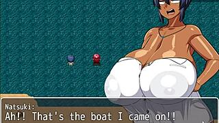 Tanned Girl Natsuki in Hentai Game Ep 16 Scores Happy Ending