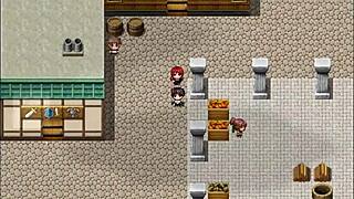 Maid deepthroats giant cock in harem world! Ep 7 hentai