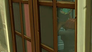 Voyeur Life 2 - Bartender Sucks Prince's Dick In Restroom