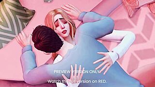 troubleshooting 3D HENTAI with NAUGHTY NERD'S FIRST TIME at UNIVERSITY in ANIME PREVIEW