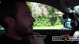 Slut Julia Gets Deepthroated And Fucked Outdoors By Milf