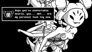 Group fun with Undertale characters in anime style