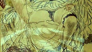 Vintage erotic drawings showcase classic sensual art style