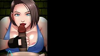 Forgot the Game for Huge Tits Blowjob