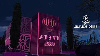 Tipsy Stars Kiss in This Naughty 3D Hentai Preview Clip