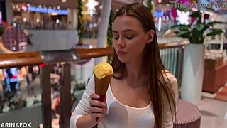 hey, remote vibrator triggers multiorgasms in public! 😍