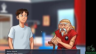 Hey, Did You Finally Get That Bike? Summertime Saga Ep 54 Creampie with Neighbor