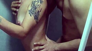 Did you see my husband record me shaking ass for his friend in shower before monster cock fuck?