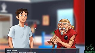 Hey, Did You Finally Get That Bike? Summertime Saga Ep 54 Creampie with Neighbor