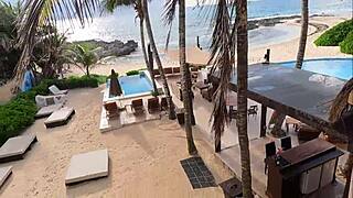 Smashing Hard in Public, I Nailed This Blonde Goddess at Isla Mujeres Paradise!