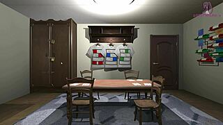 monster cock blowbang with curvy hentai girl in 3d cartoon