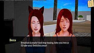 In my new family 227, erotic hentai anime unfolds