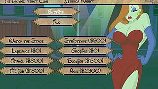 Jessica Rabbit's Sultry Park Game Adventures with Huge Curvy Boobs and Rabbit Toy