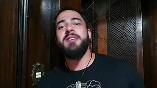 Latina milf gets creampied by monster cock next door