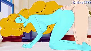 panchy and bulma's mother with zangya in intense creampie sex scene from dragon ball hentai