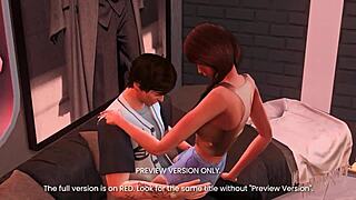 3D animated hentai with tipsy stars kissing – a sneak peek